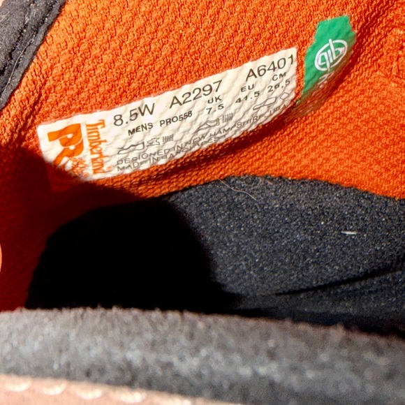 Timberland PRO 8.5 WIDE— THESE ARE STEEL TOE BOOTS. - Picture 7 of 7